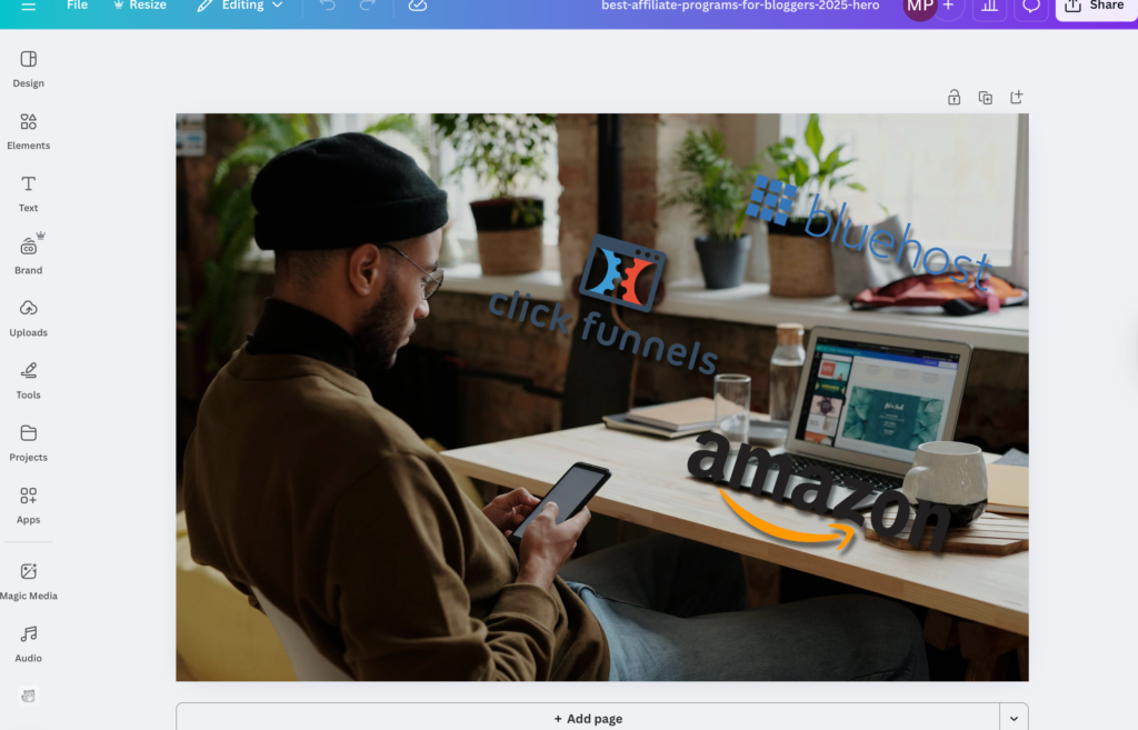 Canva Pro affiliate program for bloggers 2025