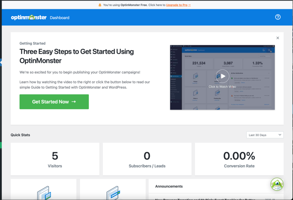 MonsterInsights plugin tracking blog analytics